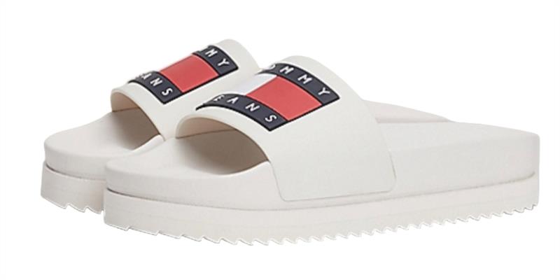 Chancla TOMMY H. modelo EN0EN02451 BLANCO