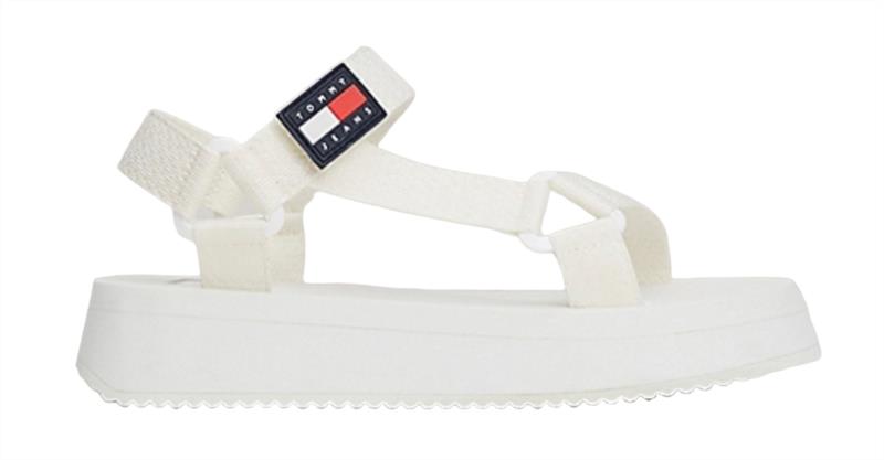 Sandalia TOMMY H. modelo EN0EN02466 BLANCO