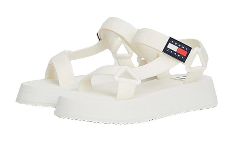 Sandalia TOMMY H. modelo EN0EN02466 BLANCO